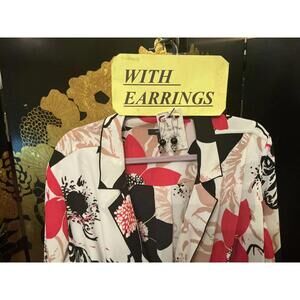 3x Wrap It Up Top &  Matching Earrings